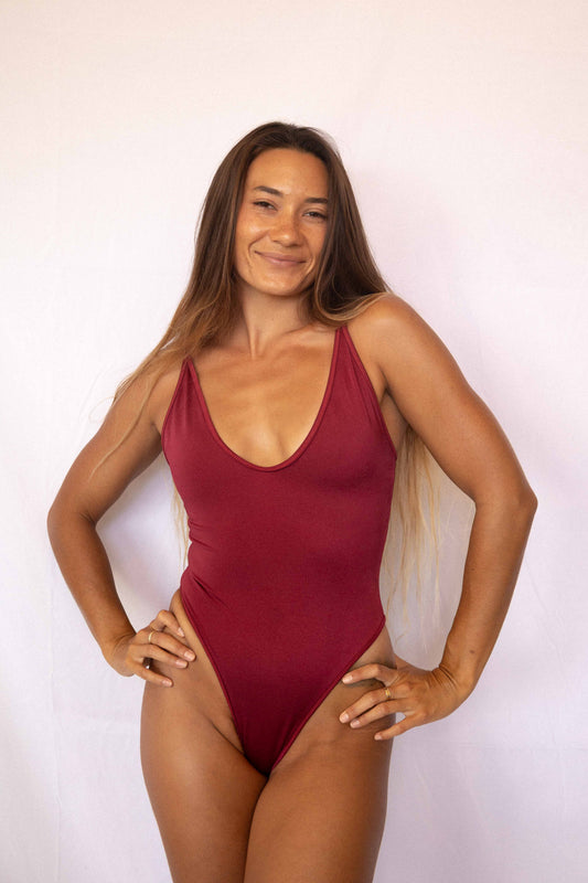 ZOE ONE PIECE - CLASSIC BORDEAUX